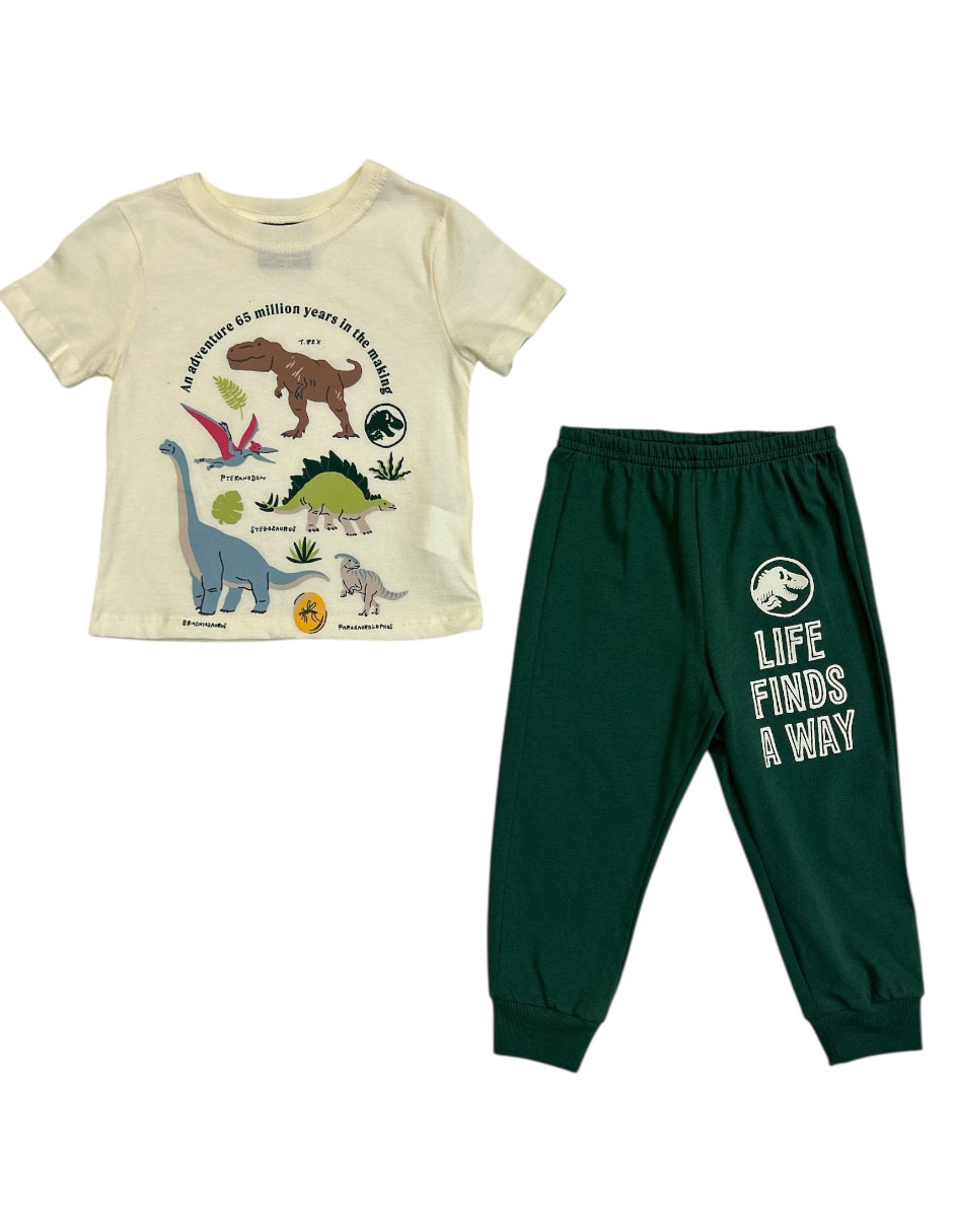 Conjunto pijama Jurassic World para bebé niño