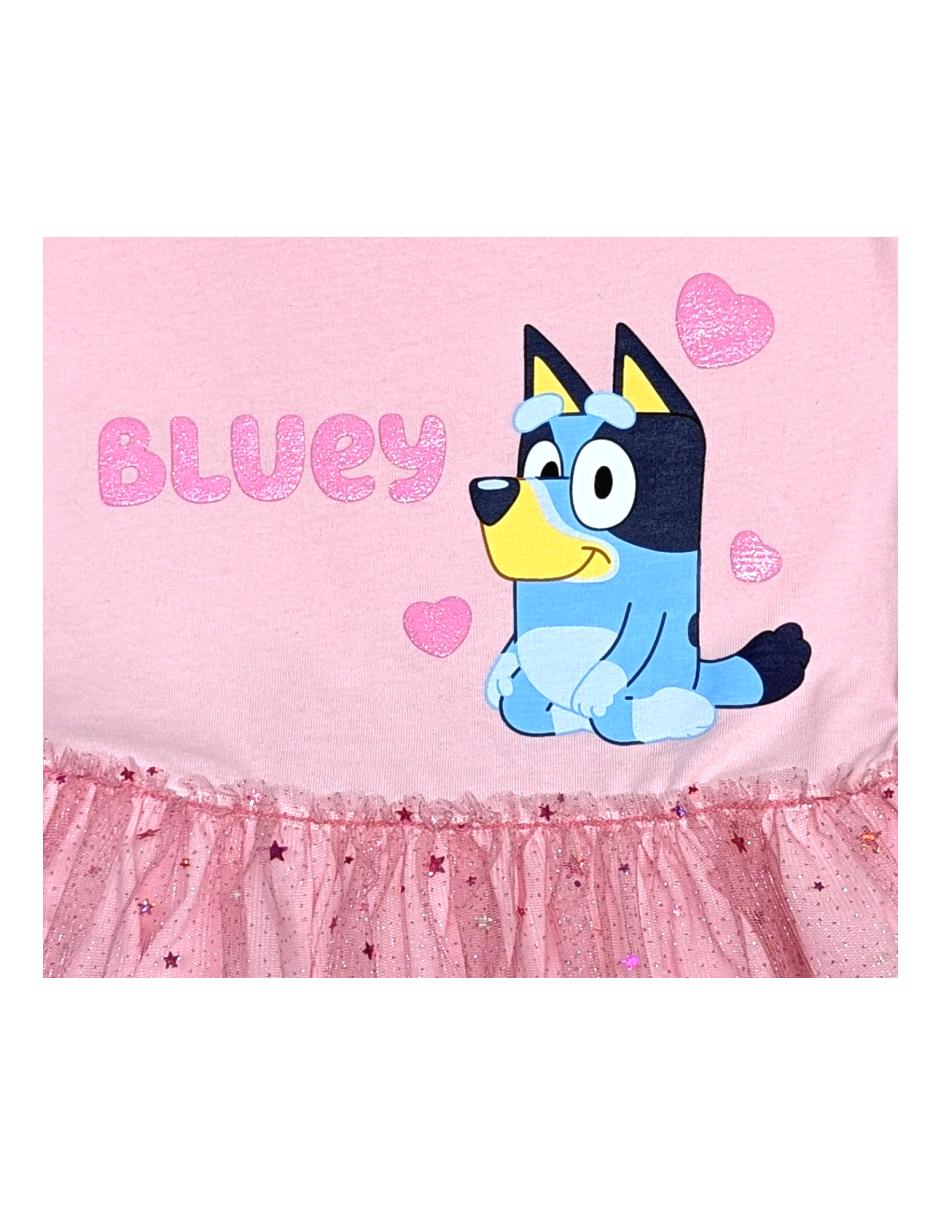 Vestido manga corta para niña