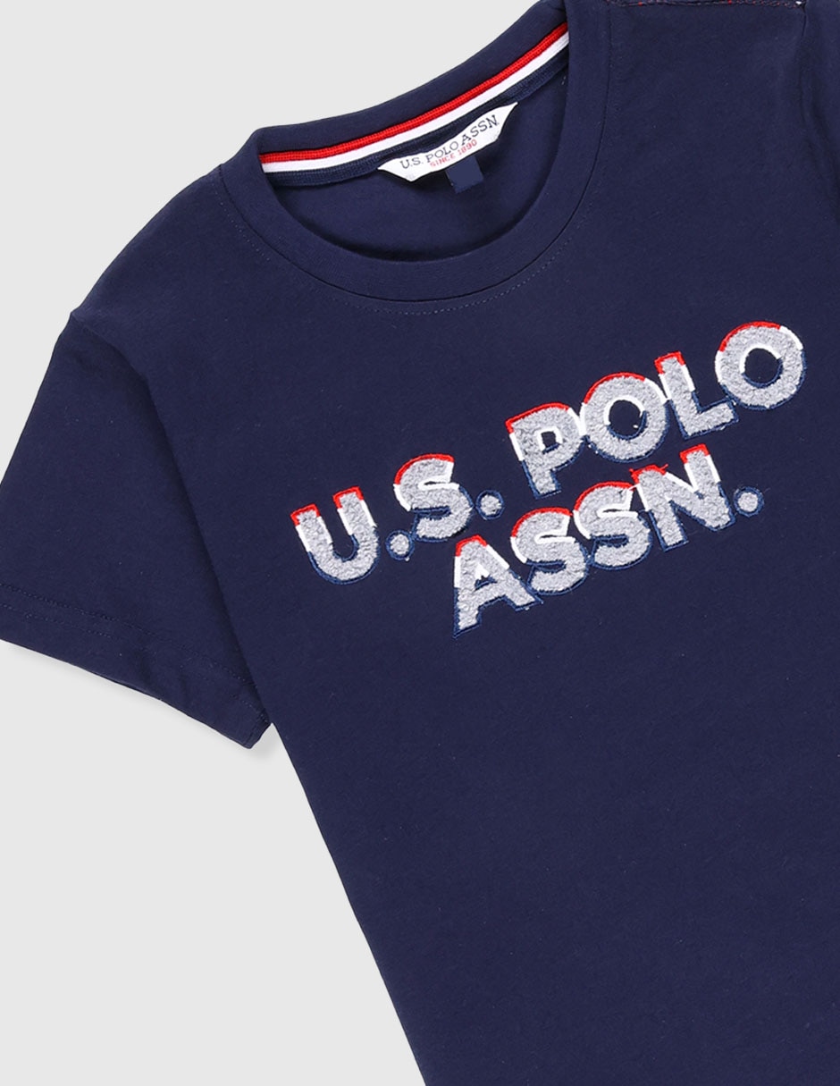 Playera Us Polo manga corta para bebé niño