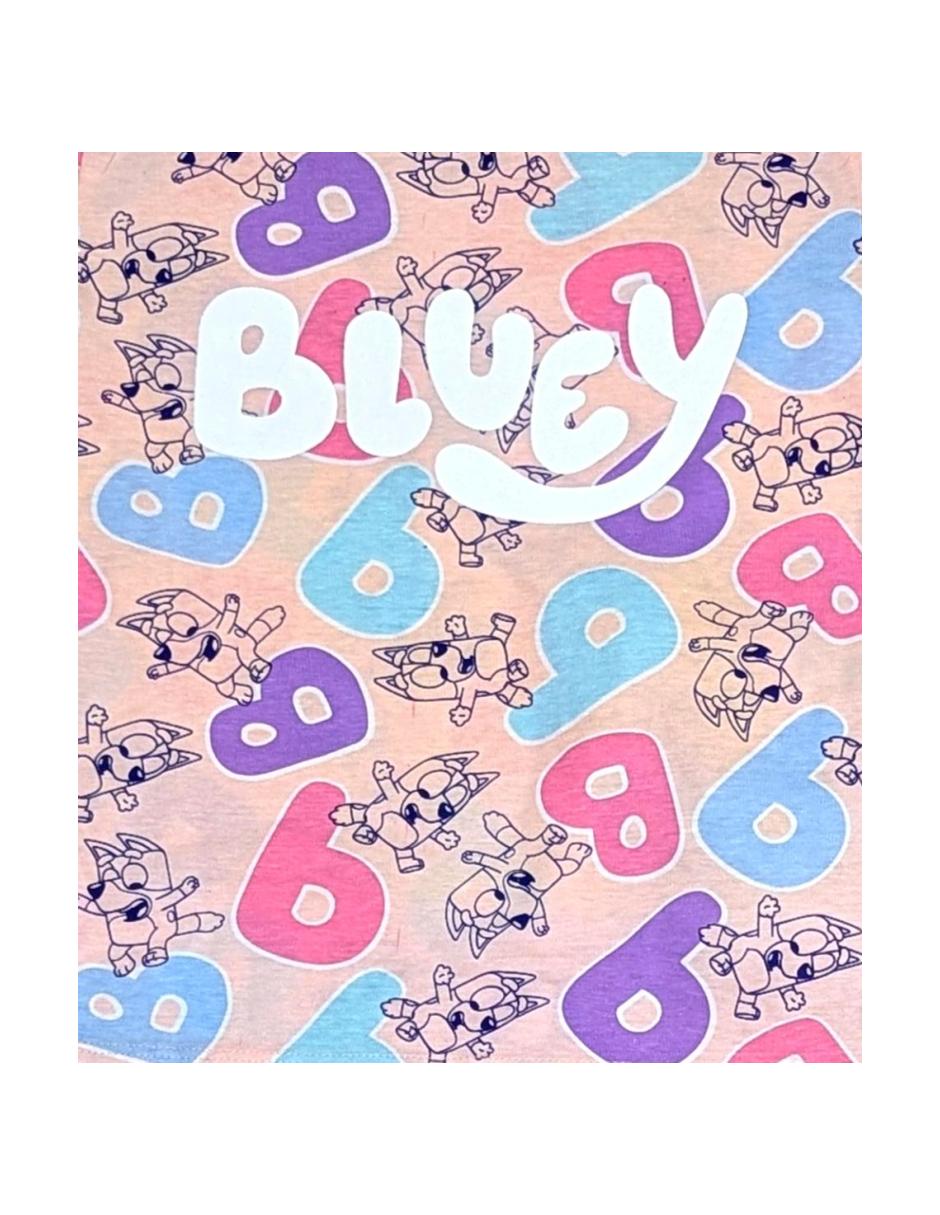 Conjunto pijama Bluey Y Bingo para niña 2