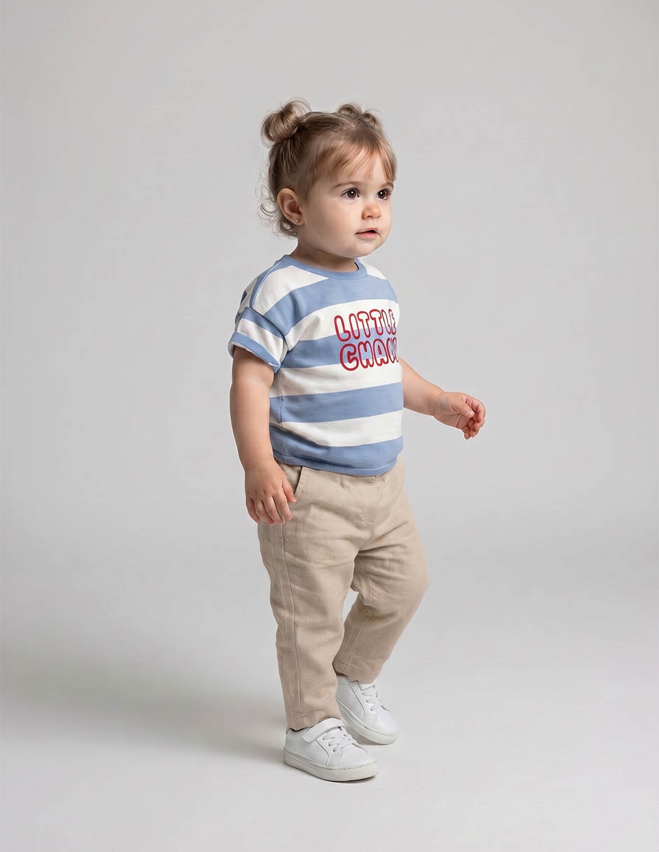 Playera manga corta para niño Playera manga corta para niño
