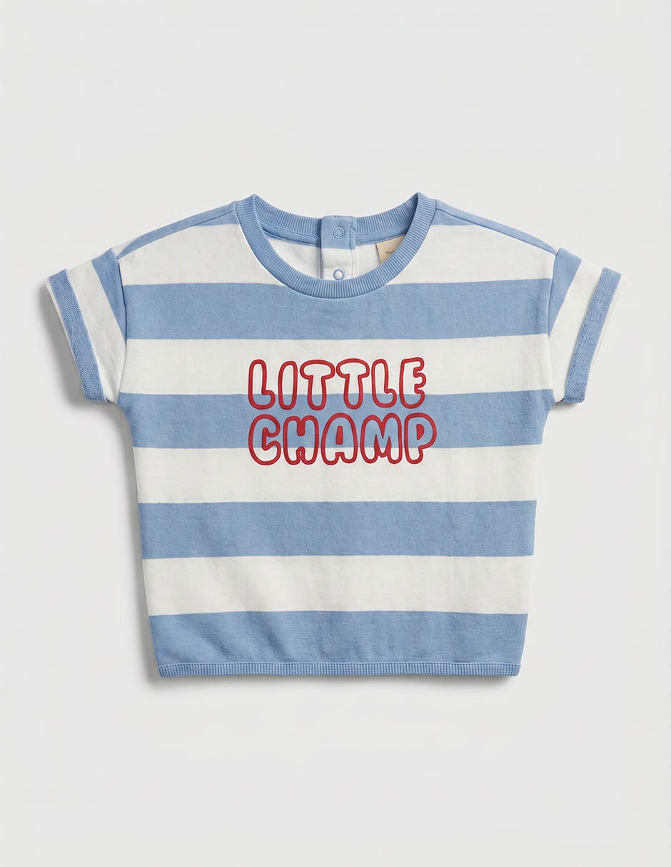 Playera manga corta para niño 2