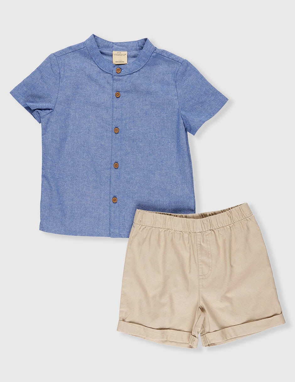 Conjunto de algodón para niño 2 piezas 2