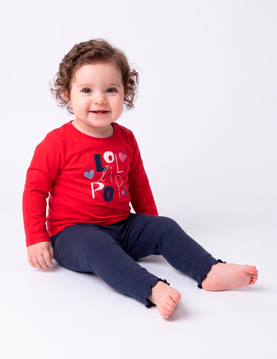 Playera para niña