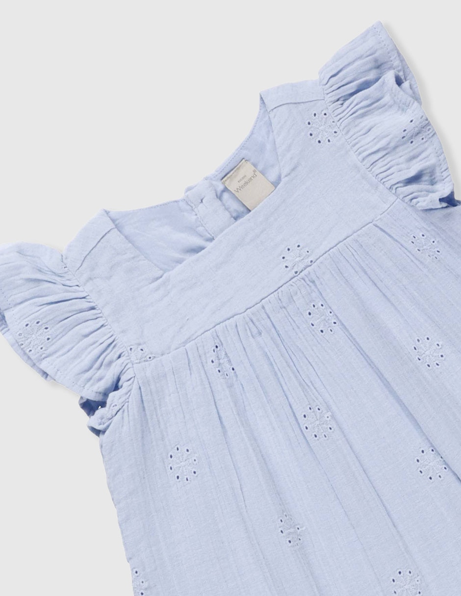 Vestido manga corta para niña 3