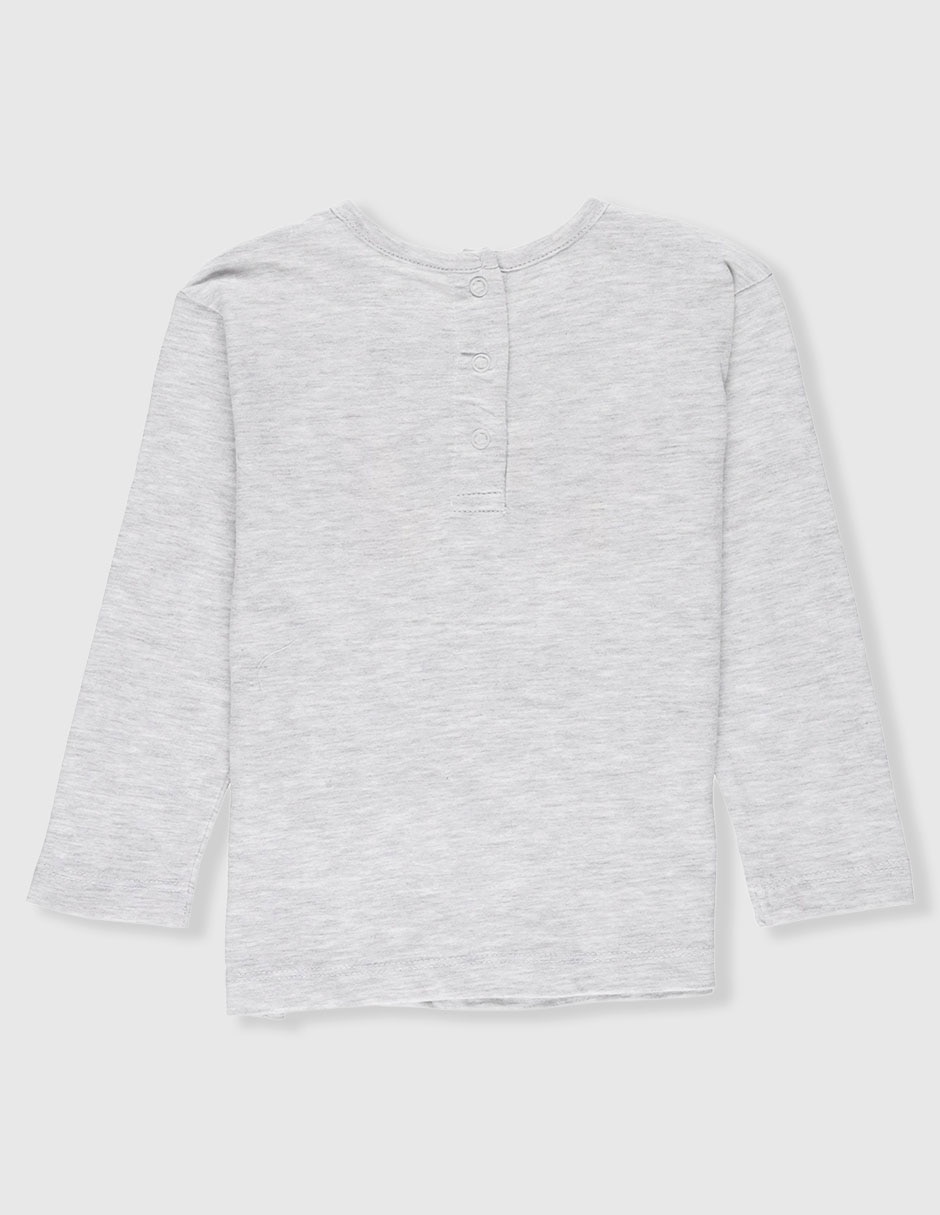 Playera manga larga para bebé niño 3