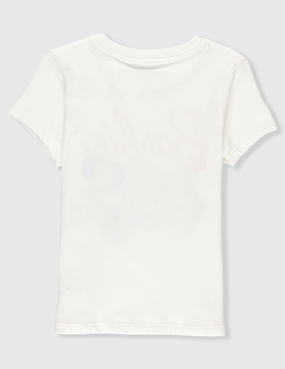 Playera Barbie manga corta para niña 2