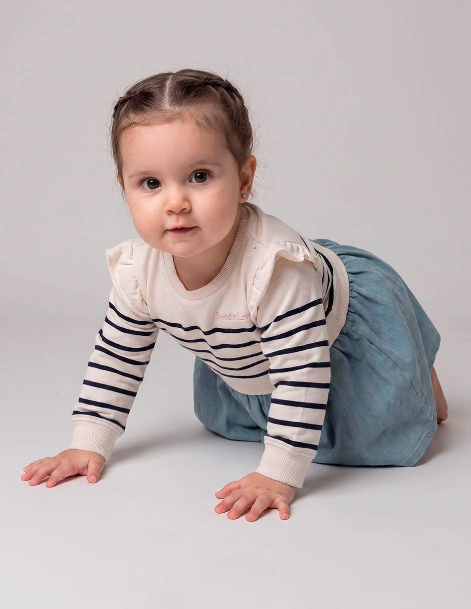 Vestido manga larga para niña Vestido manga larga para niña