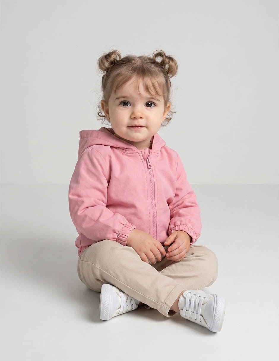 Chamarra casual para niña