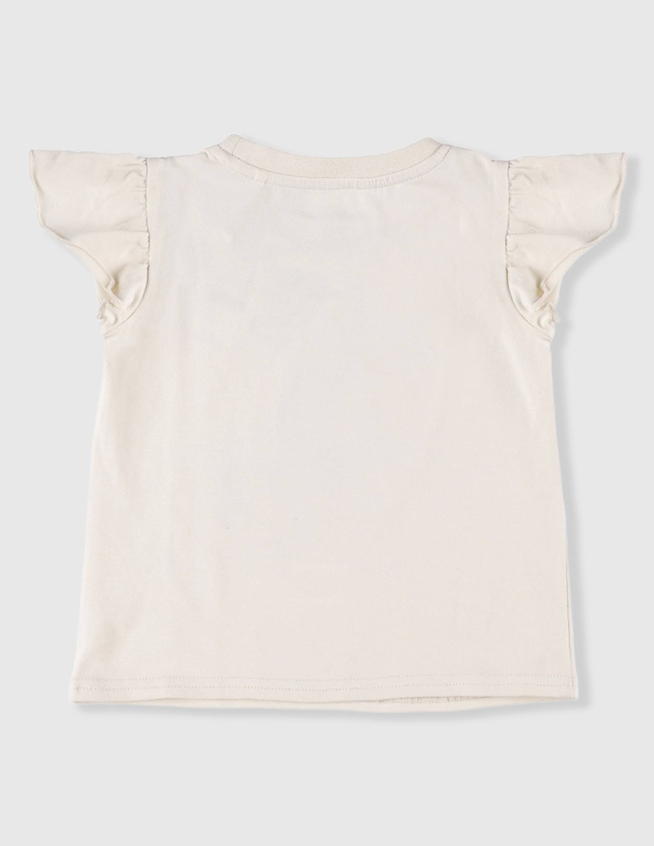 Playera Disney Dtr manga corta para niña