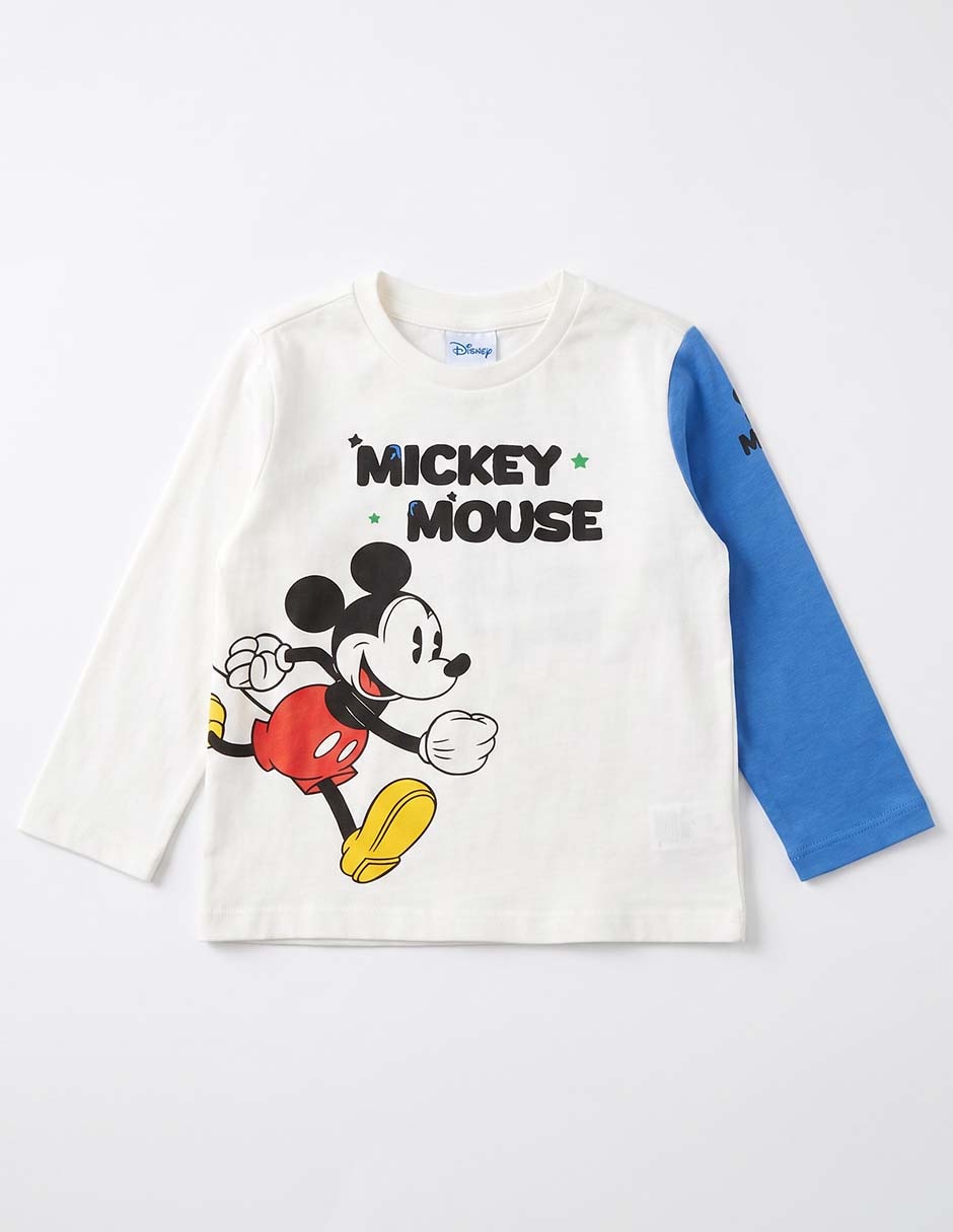 Playera Mickey Mouse manga larga para niño 4