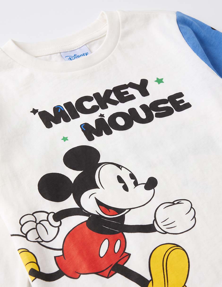 Playera Mickey Mouse manga larga para niño 2