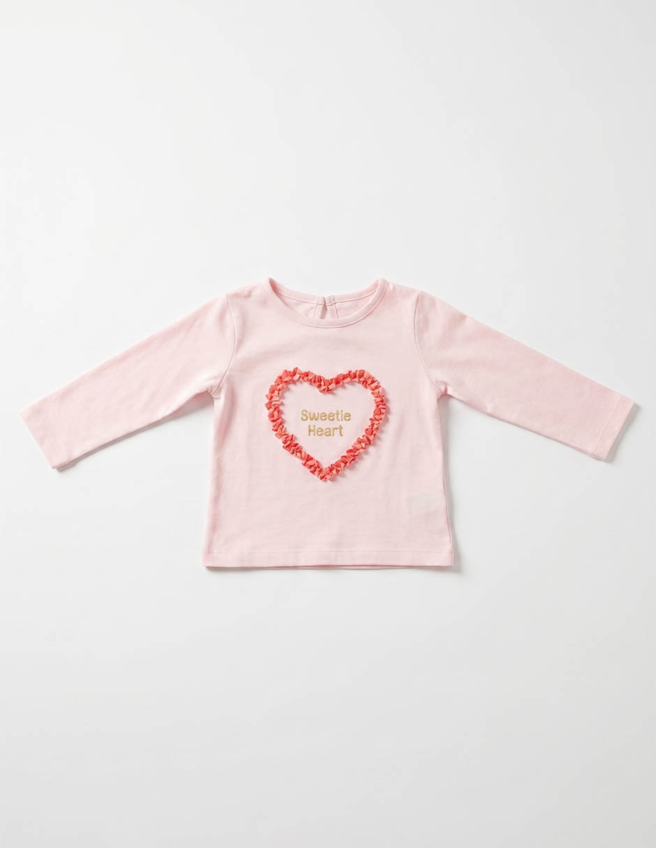 Playera manga larga para niña 2