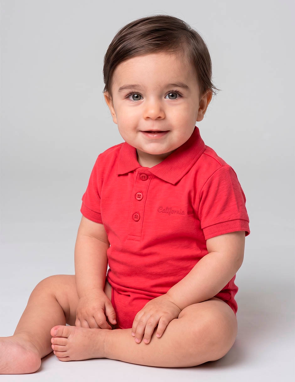 Playera manga corta para bebé Playera manga corta para bebé