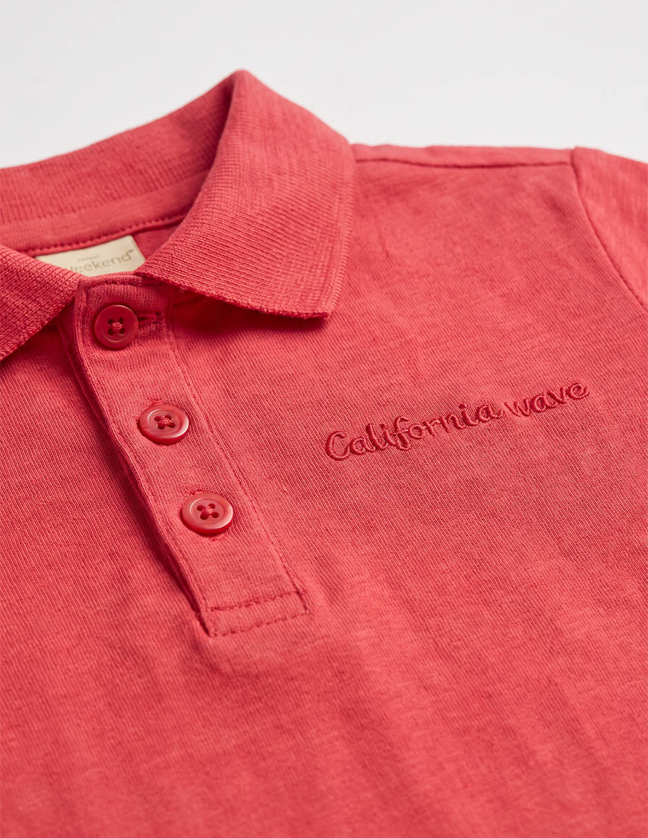 Playera manga corta para bebé 4