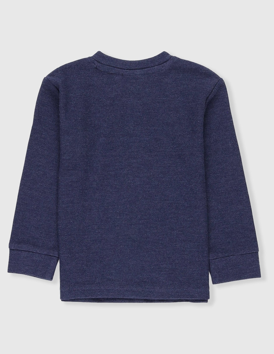 Playera manga larga para niño