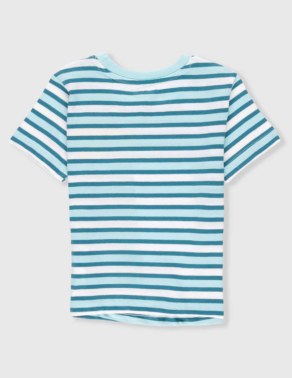 Playera manga corta para niño