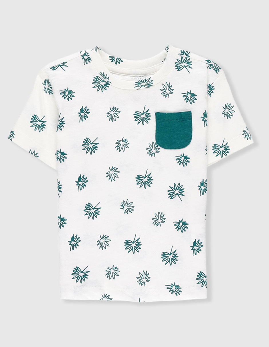 Playera manga corta para niño