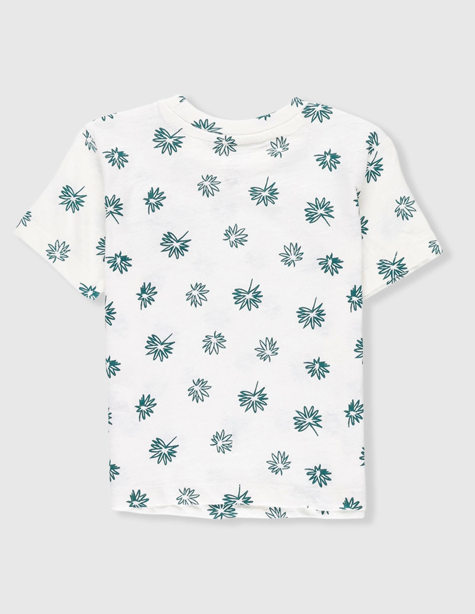 Playera manga corta para niño