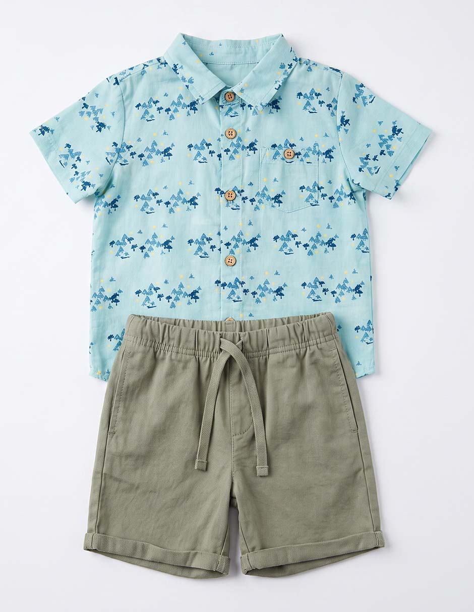Conjunto casual de algodón para bebé niño 2