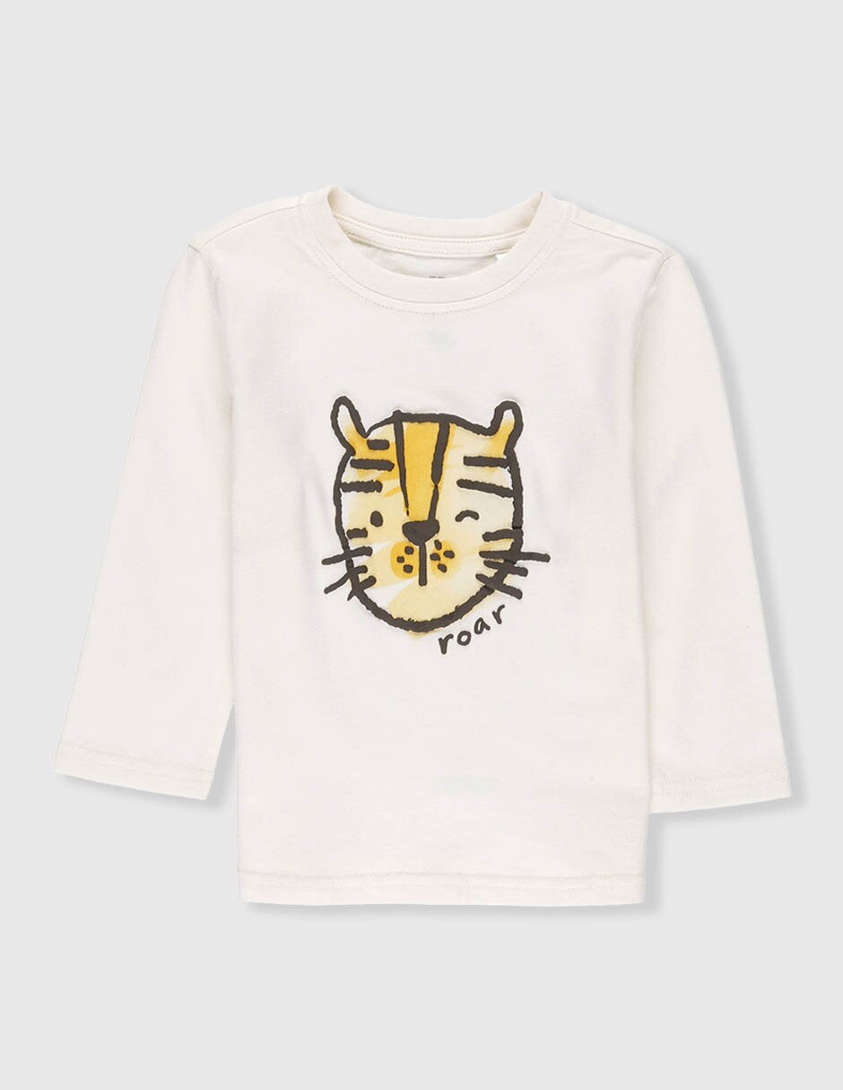 Playera manga larga para niña 2