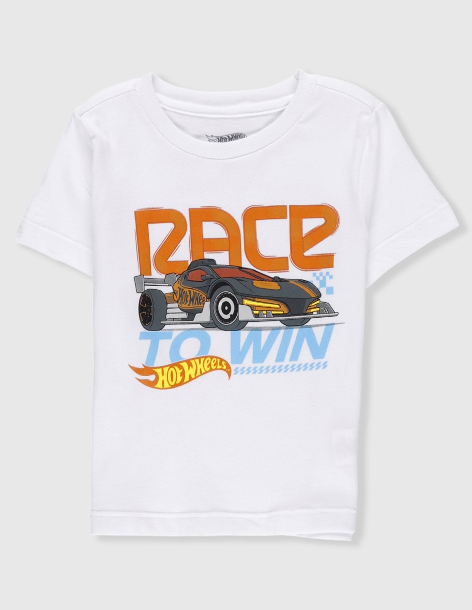 Playera Hot Wheels para niño Playera Hot Wheels para niño