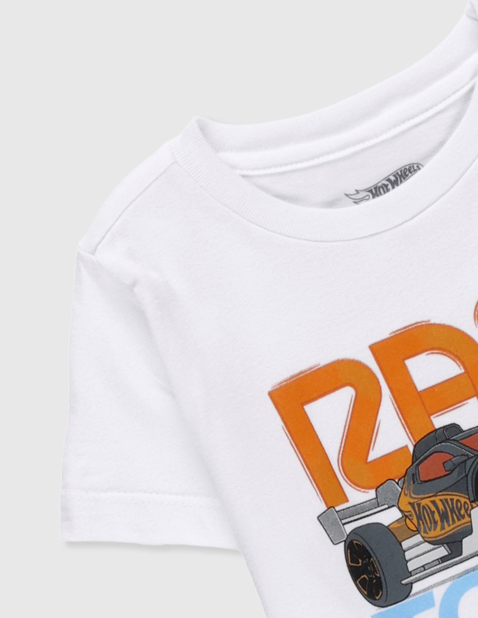 Playera Mattel Hot Wheels para niño