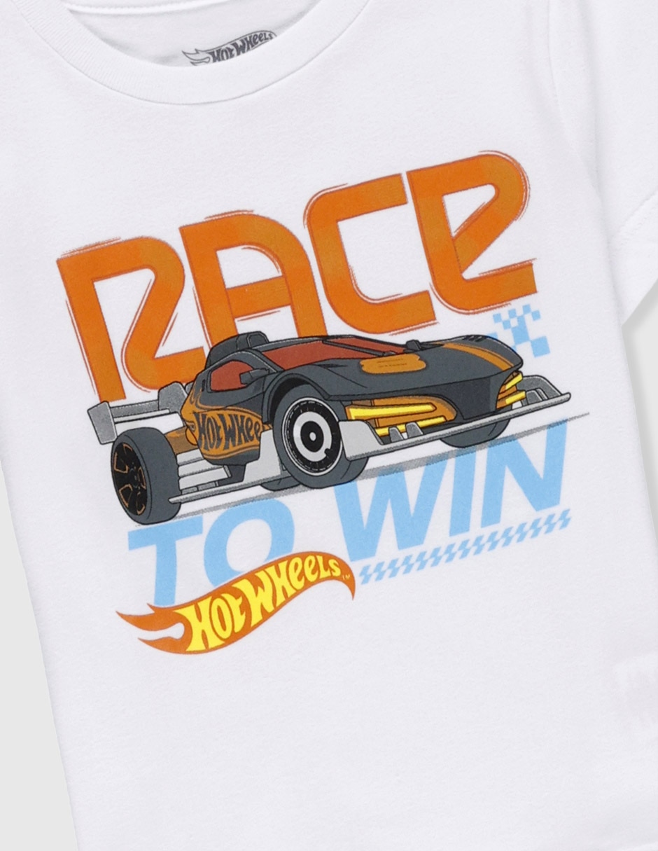 Playera Mattel Hot Wheels para niño