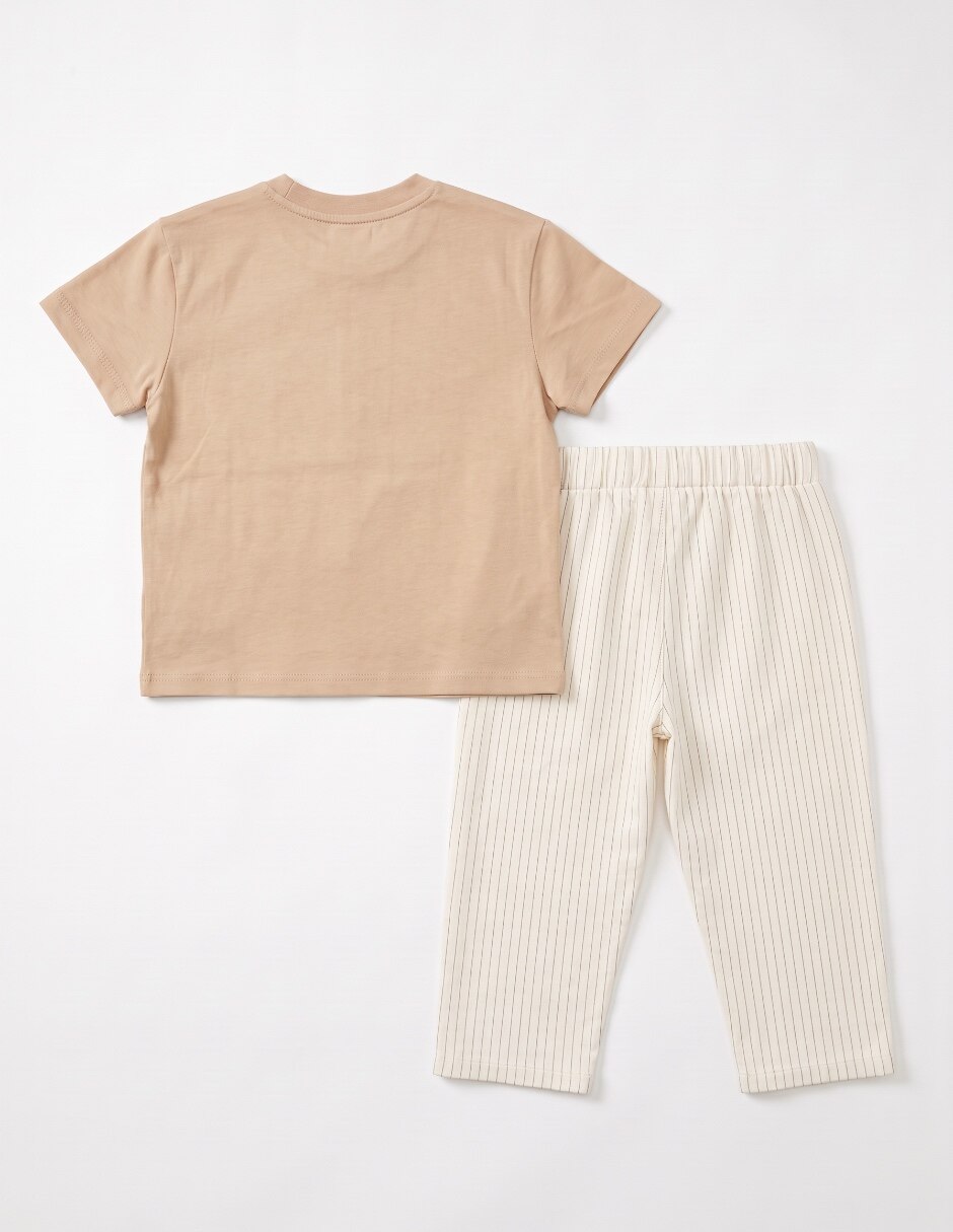Conjunto casual de algodón para niño 4