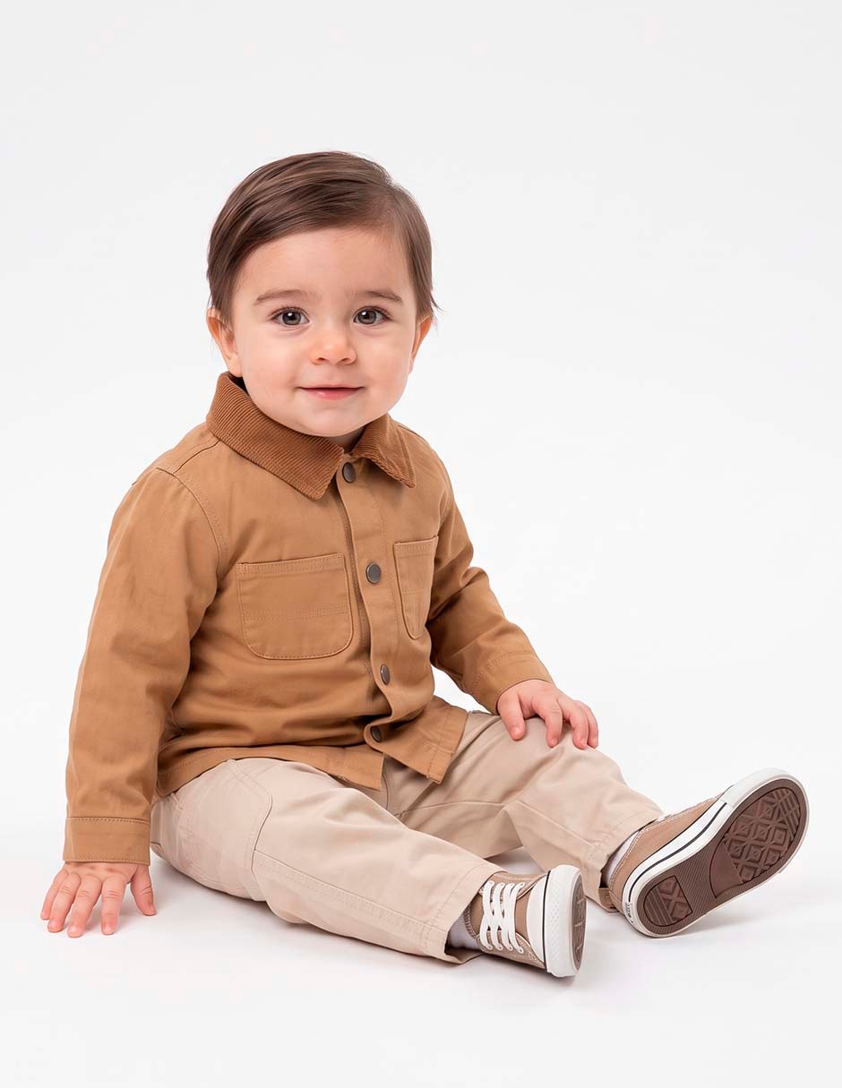 Conjunto casual de algodón para bebé niño 5