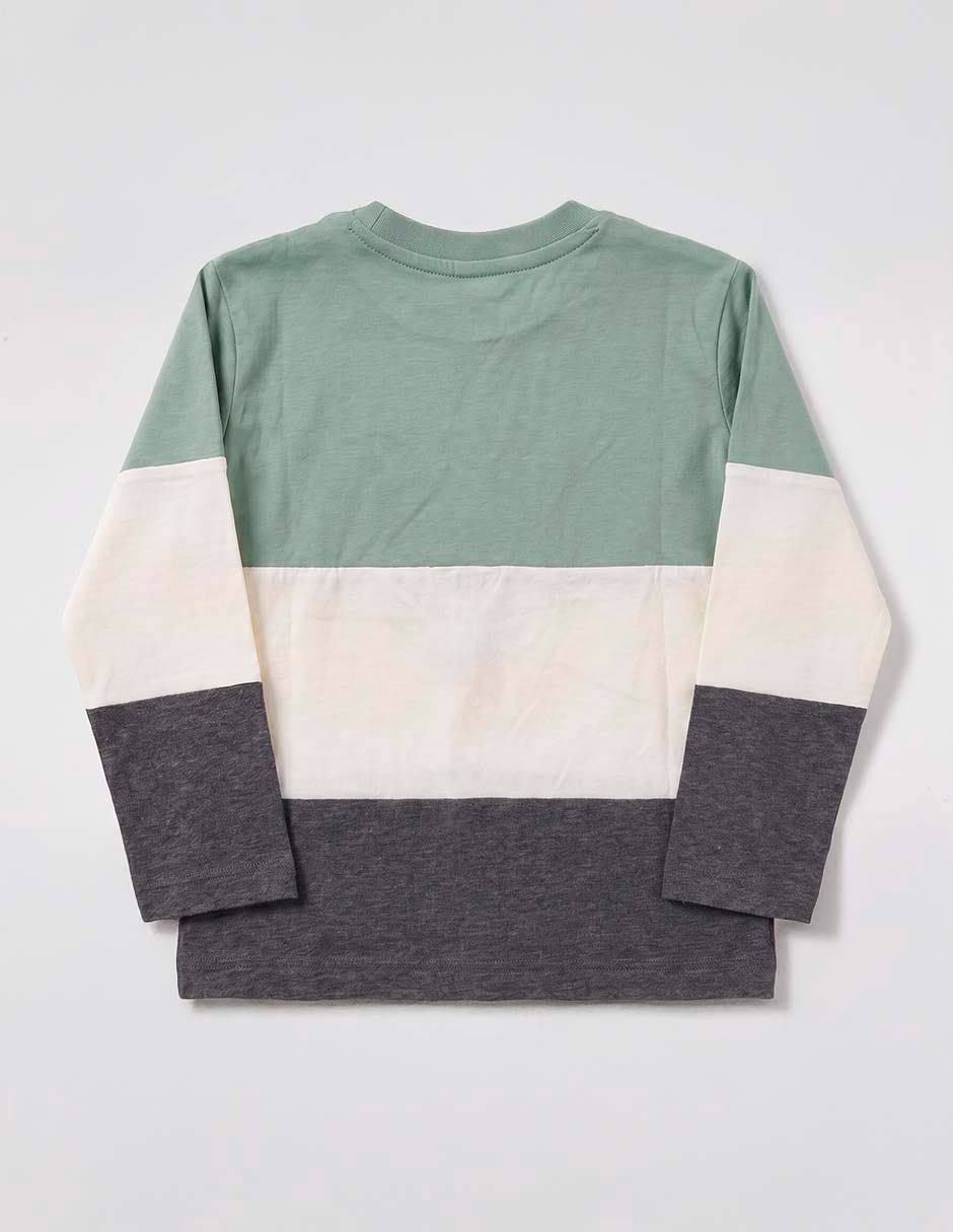 Playera manga larga para niño 2