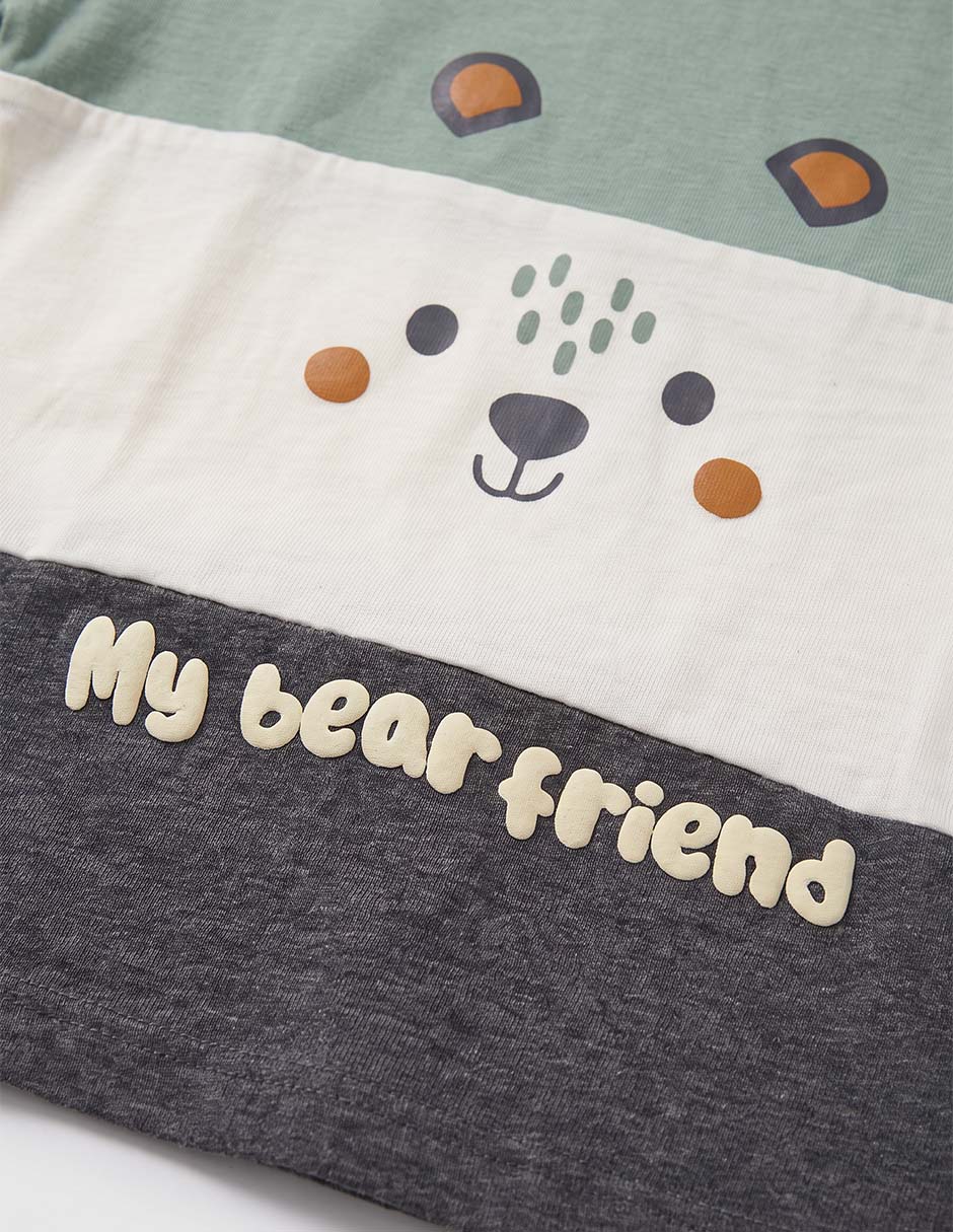 Playera manga larga para niño 3