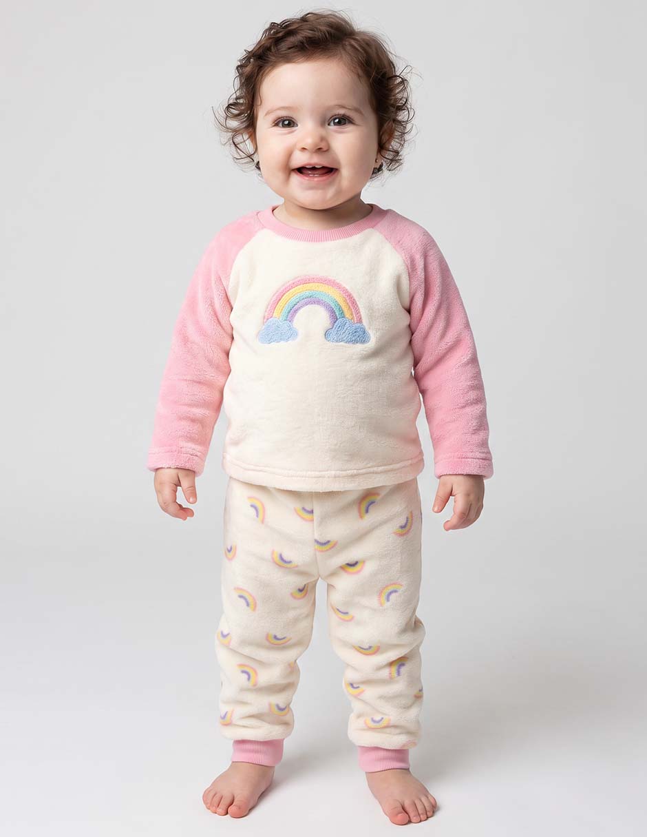 Conjunto pijama para bebé niña Conjunto pijama para bebé niña
