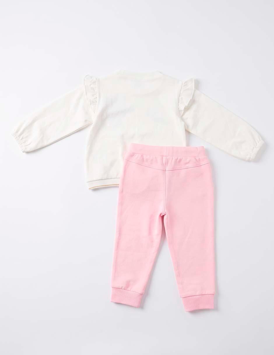 Conjunto de algodón para niña 2 piezas 2