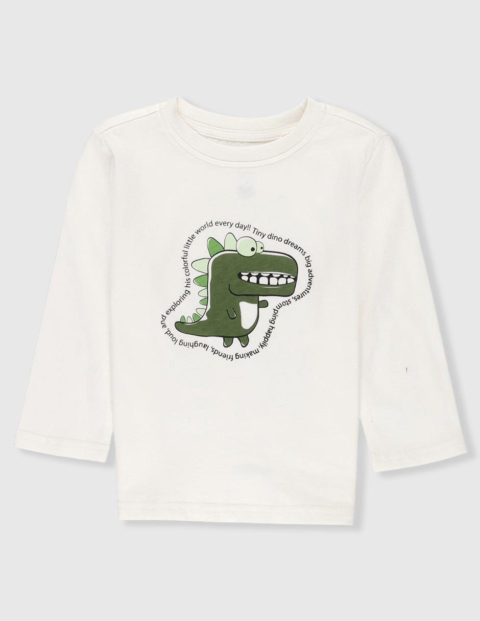 Playera de manga larga para niño 2