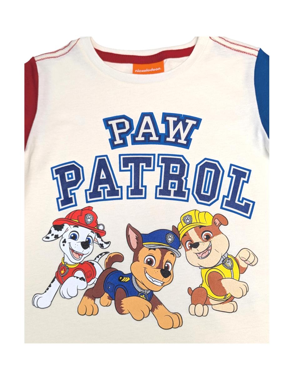 Casual paw patrol de algodón y poliéster para niño 2 piezas