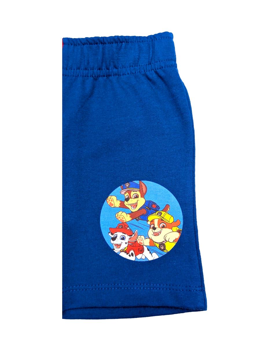 Casual paw patrol de algodón y poliéster para niño 2 piezas