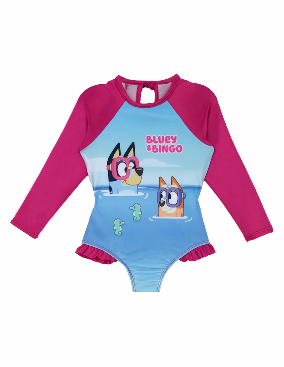 Traje de baño Bluey para niña Traje de baño Bluey para niña
