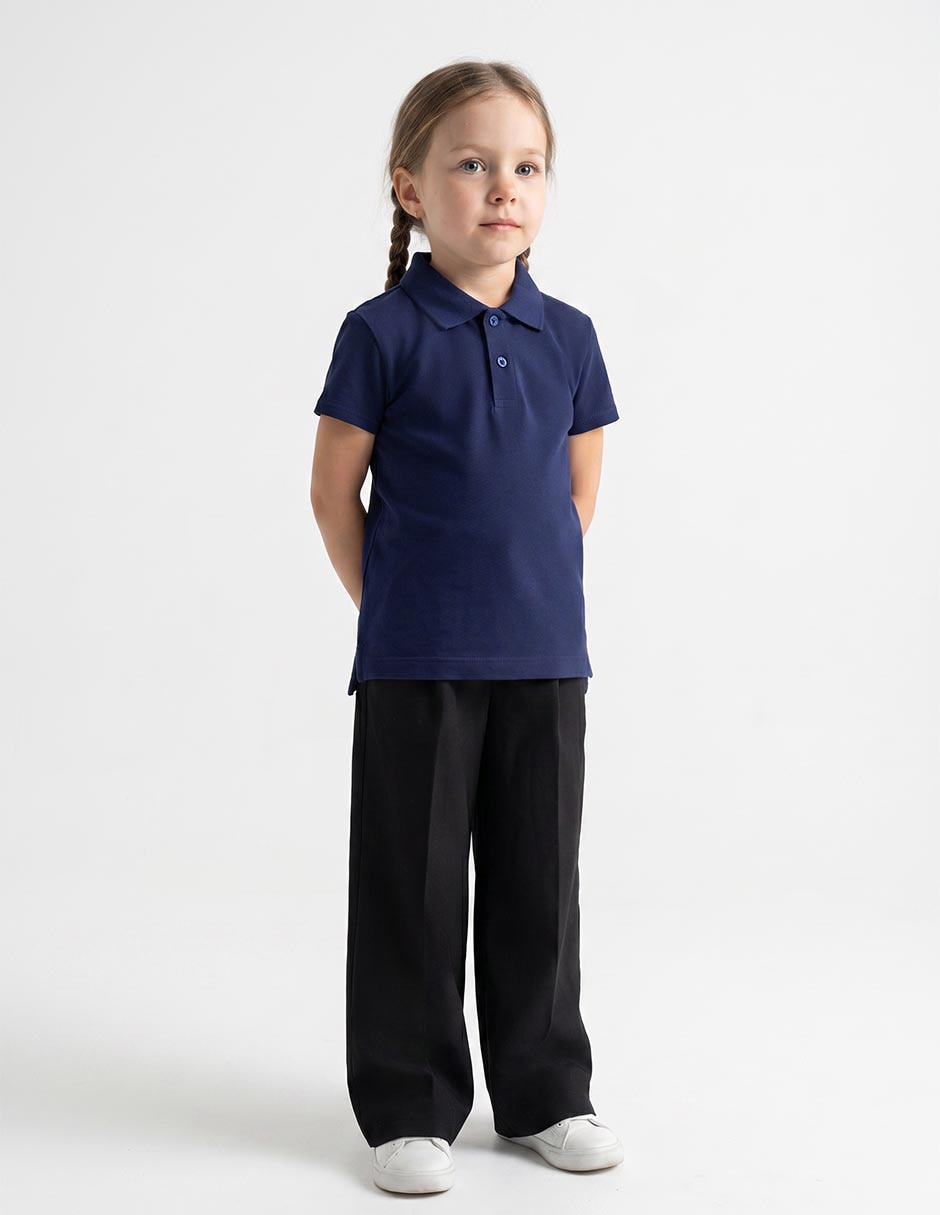 Playera tipo polo unisex