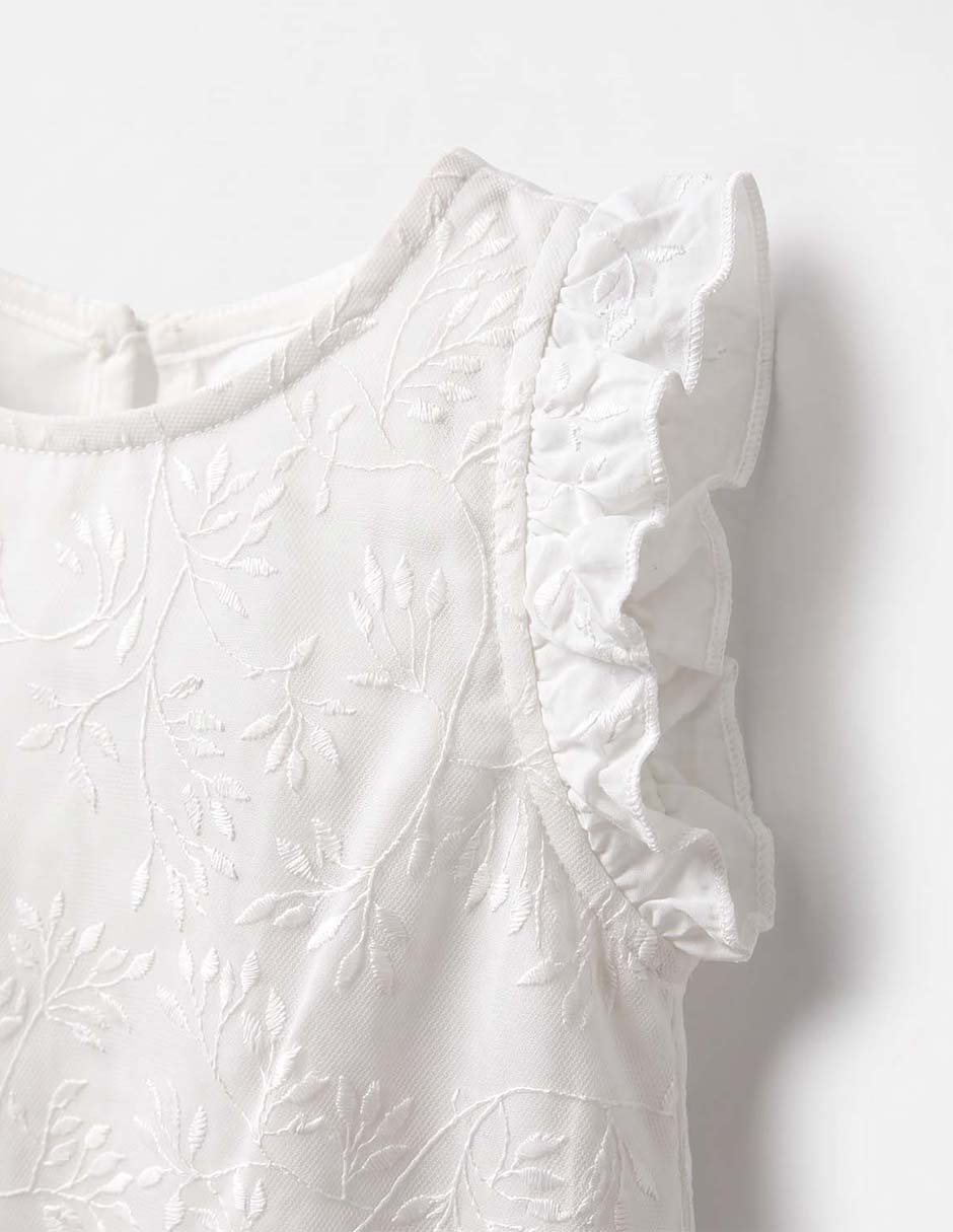 Vestido sin manga para bebé niña 4