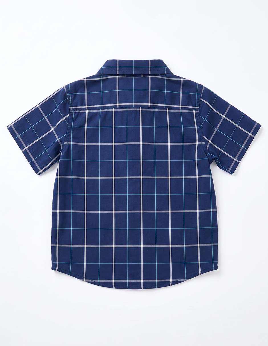 Camisa Casual Manga Corta Para Niño 3