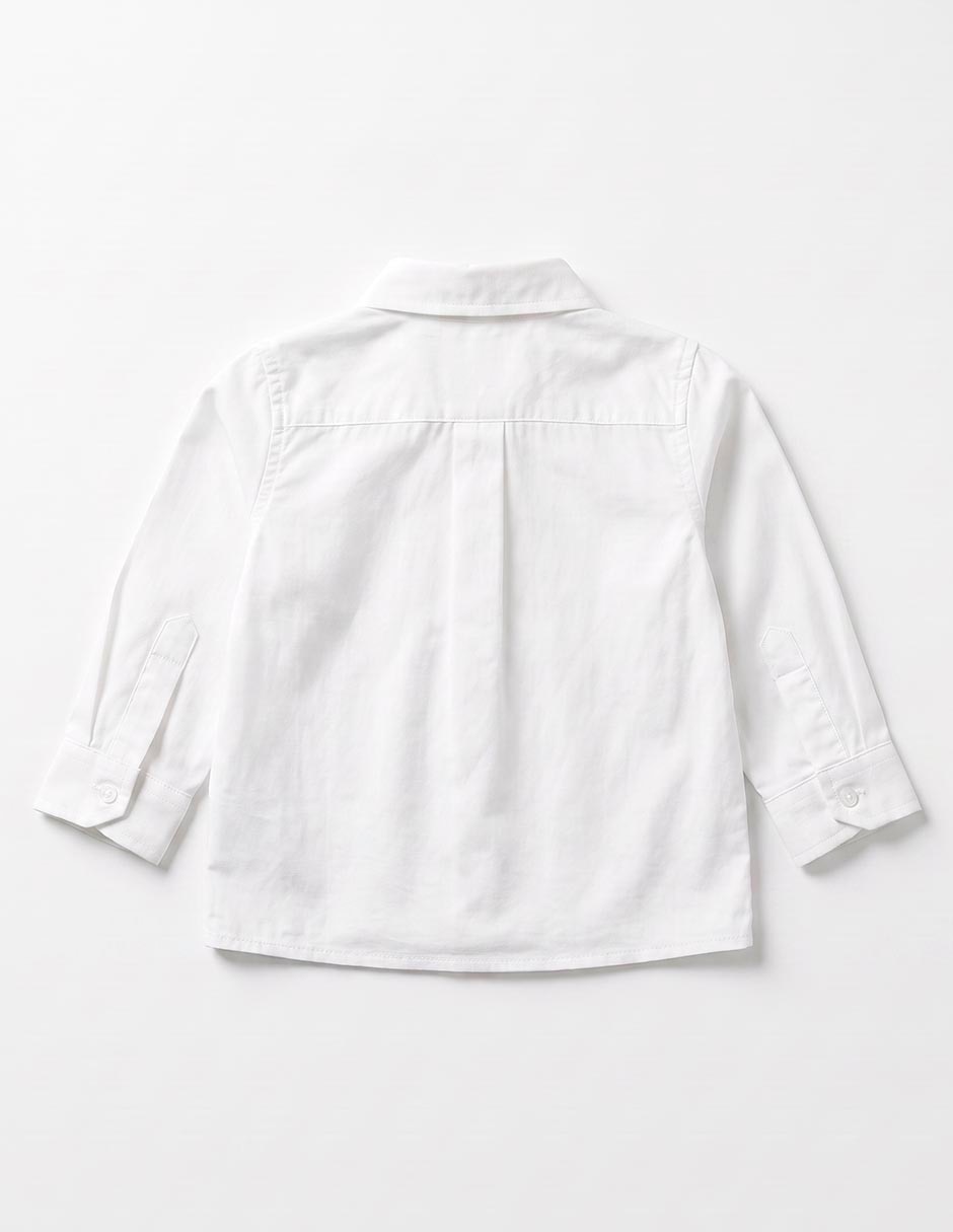 Camisa casual manga larga para niño 3