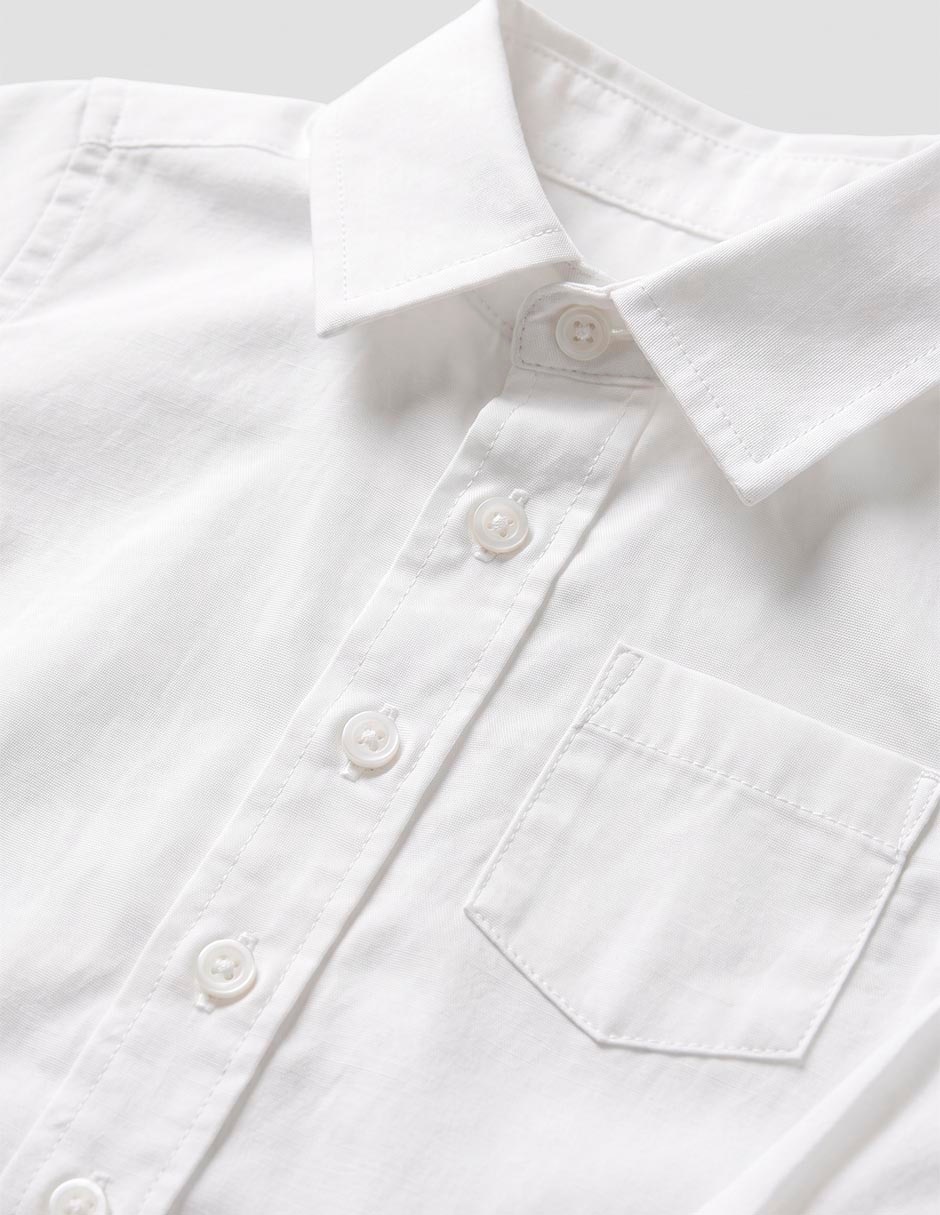 Camisa casual manga larga para niño 2