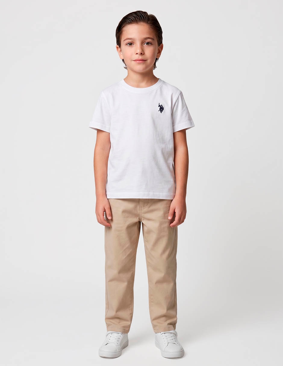 Playera manga corta para niño Playera manga corta para niño
