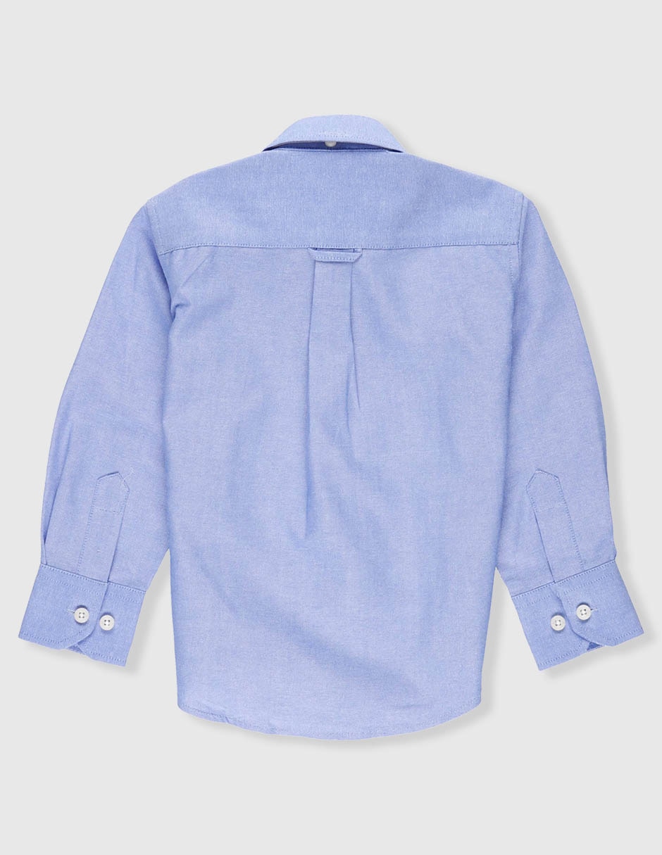 Camisa casual Us Polo de algodón manga larga para niño