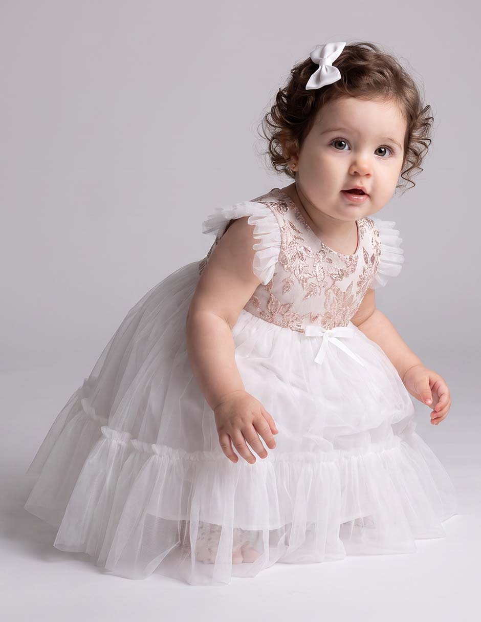 Vestido sin mangas para niña 5