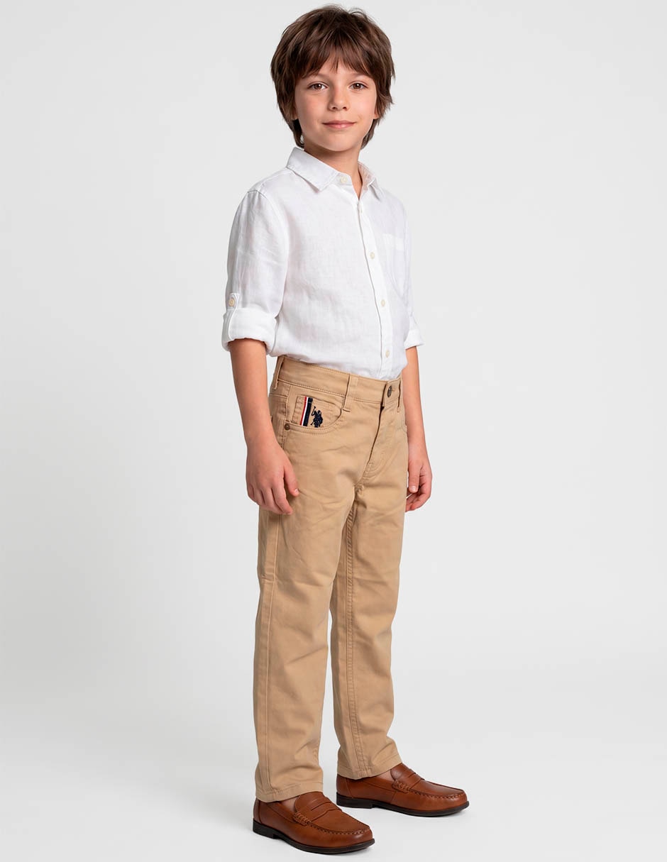 Pantalón chino Us Polo para niño