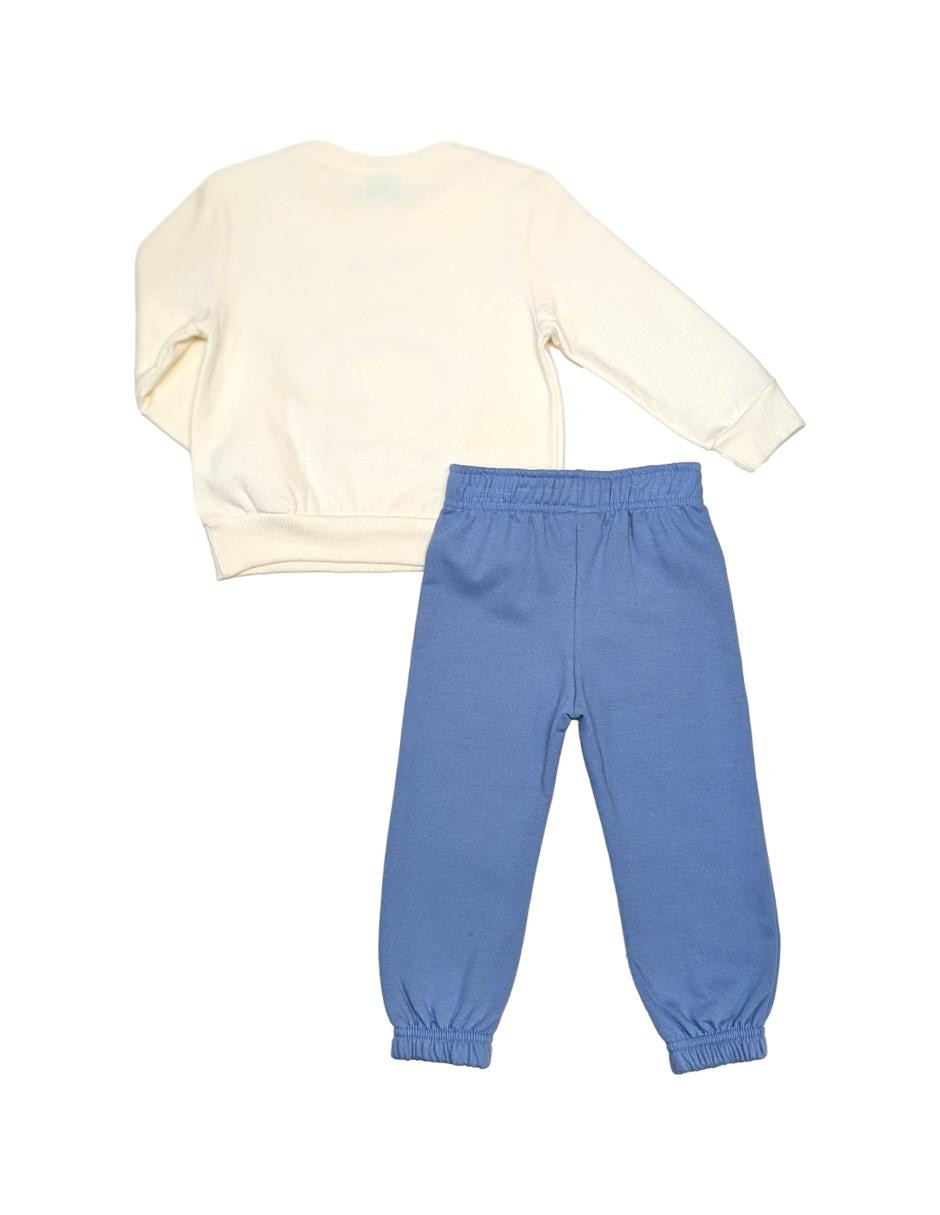 Conjunto pans de felpa para bebé niño