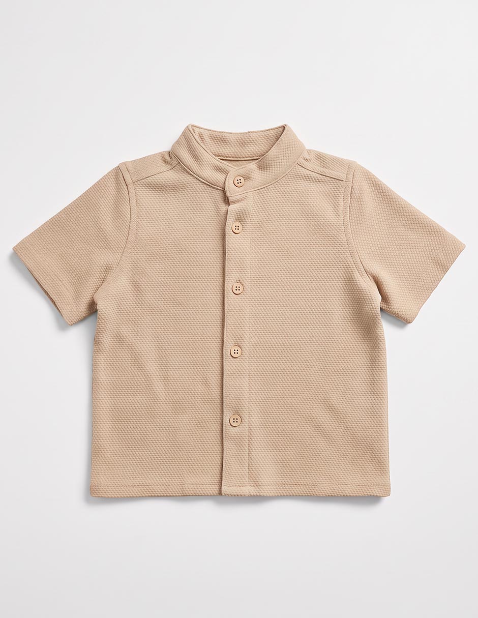 Camisa casual manga corta para niño 2