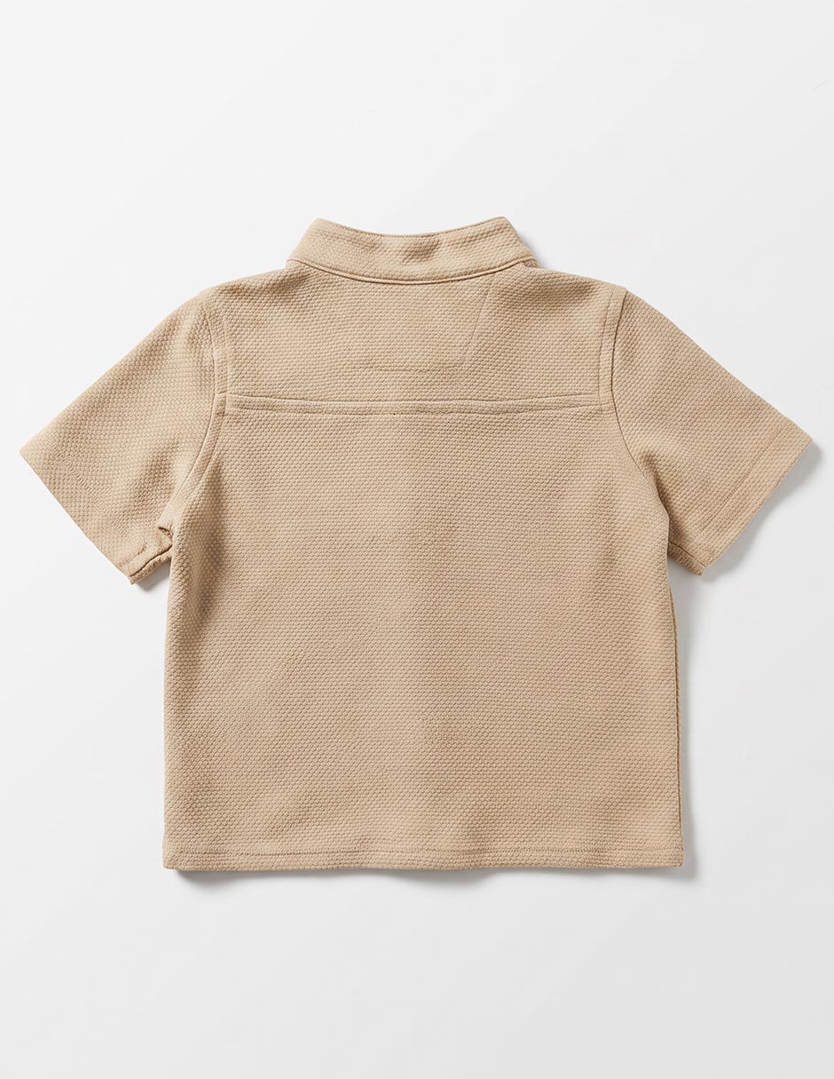 Camisa casual manga corta para niño 3